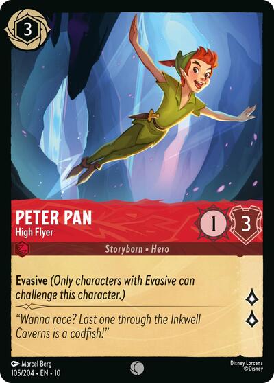 Peter Pan - High Flyer (Whispers in the Well)(10-105/204)(C)