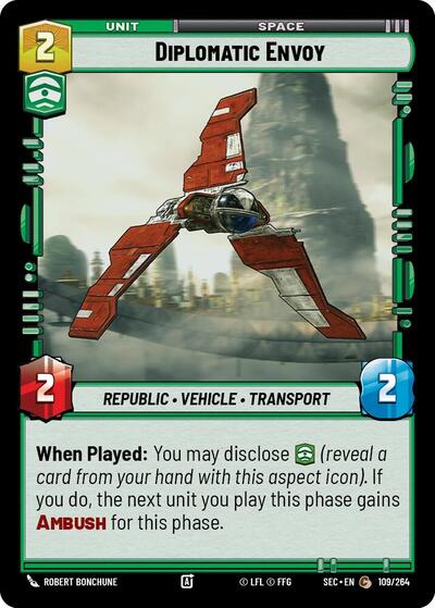 Diplomatic Envoy (Secrets of Power)(SEC-109/264)(C)