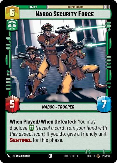 Naboo Security Force (Secrets of Power)(SEC-120/264)(C)