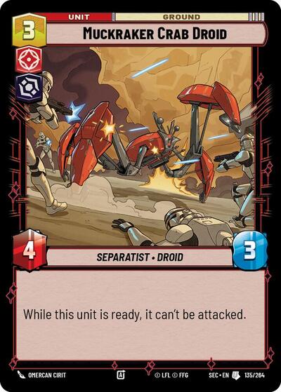 Muckraker Crab Droid (Secrets of Power)(SEC-135/264)(U)