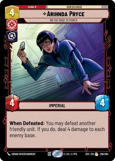 Arihnda Pryce, On the Road to Power (Secrets of Power)(SEC-136/264)(R)