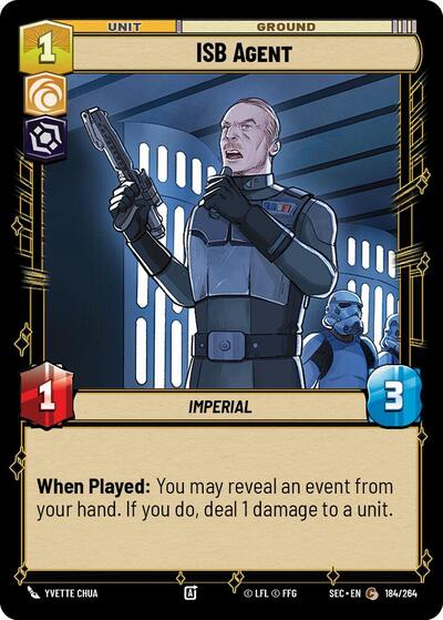 ISB Agent (Secrets of Power)(SEC-184/264)(C)