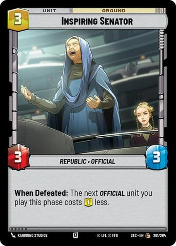Inspiring Senator (Secrets of Power)(SEC-261/264)(C)