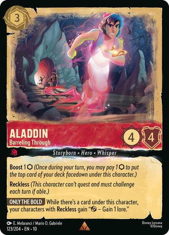 Aladdin - Barreling Through (Whispers in the Well)(10-123/204)(R)