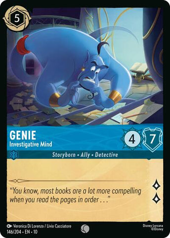 Genie - Investigative Mind (Whispers in the Well)(10-146/204)(C)