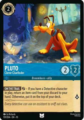 Pluto - Clever Cluefinder (Whispers in the Well)(10-157/204)(U)