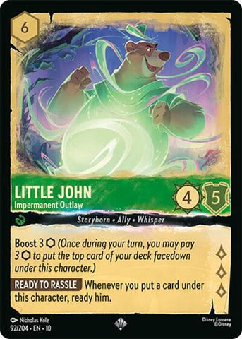 Little John - Impermanent Outlaw - Holofoil (Whispers in the Well)(10-092/204)(SR)