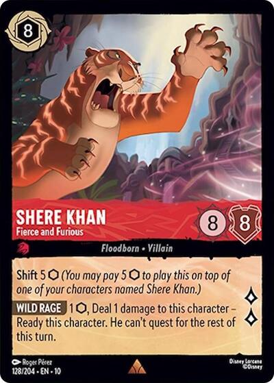 Shere Khan - Fierce and Furious (Whispers in the Well)(10-128/204)(R)