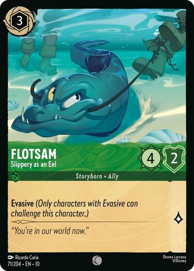 Flotsam - Slippery as an Eel (Whispers in the Well)(10-071/204)(C)