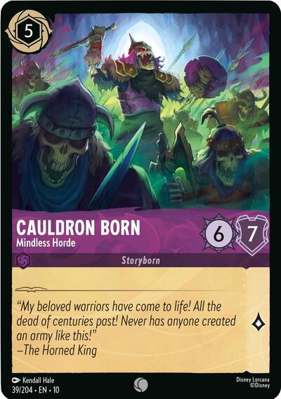 Cauldron Born - Mindless Horde (Whispers in the Well)(10-039/204)(C)