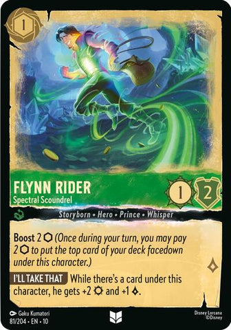 Flynn Rider - Spectral Scoundrel (Whispers in the Well)(10-081/204)(U)