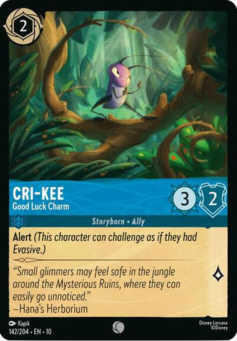 Cri-Kee - Good Luck Charm - Cold Foil (Whispers in the Well)(10-142/204)(C)