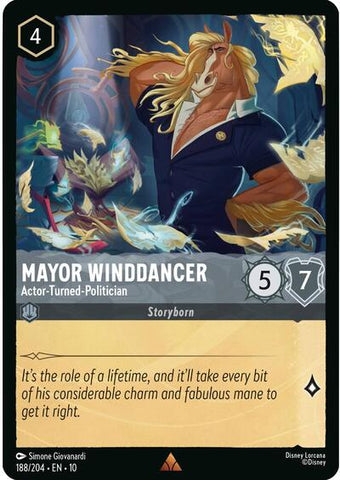 Mayor Winddancer - Actor-Turned-Politician (Whispers in the Well)(10-188/204)(R)