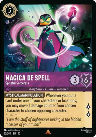 Magica De Spell - Spiteful Sorceress - Cold Foil (Whispers in the Well)(10-052/204)(R)