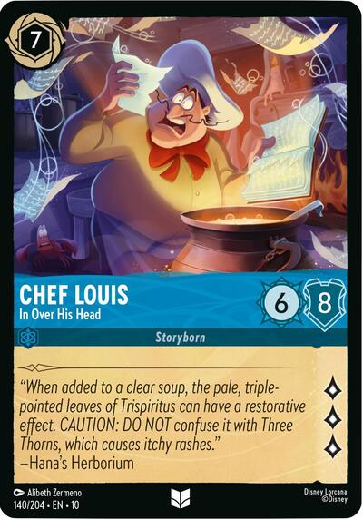 Chef Louis - In Over His Head (Whispers in the Well)(10-140/204)(U)