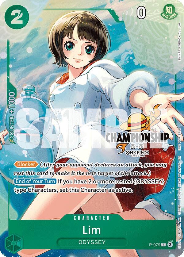 Lim [CS 25-26 Event Pack Finalist Ver.] [Foil] (One Piece Promotion Cards)(P-079)(PR)