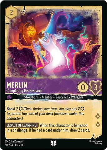 Merlin - Completing His Research (Whispers in the Well)(10-058/204)(U)