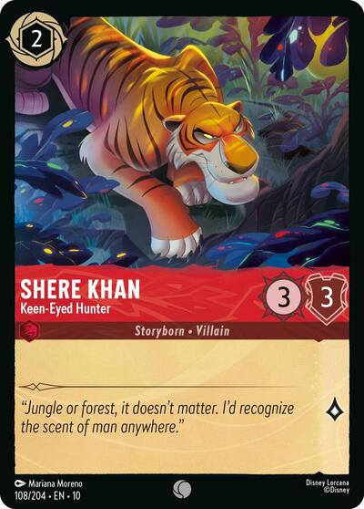 Shere Khan - Keen-Eyed Hunter (Whispers in the Well)(10-108/204)(C)