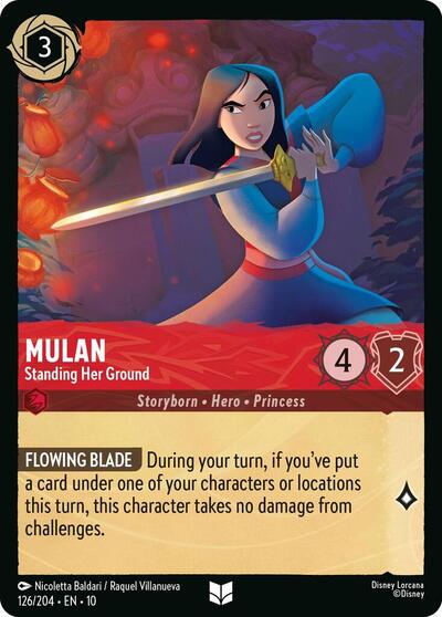 Mulan - Standing Her Ground (Whispers in the Well)(10-126/204)(U)
