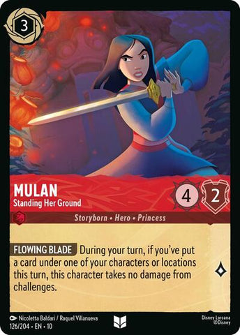 Mulan - Standing Her Ground (Whispers in the Well)(10-126/204)(U)