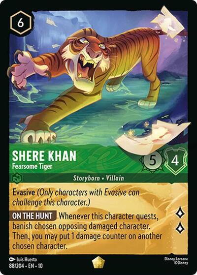 Shere Khan - Fearsome Tiger (Whispers in the Well)(10-088/204)(L)