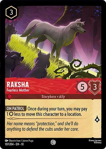Raksha - Fearless Mother (Whispers in the Well)(10-107/204)(C)