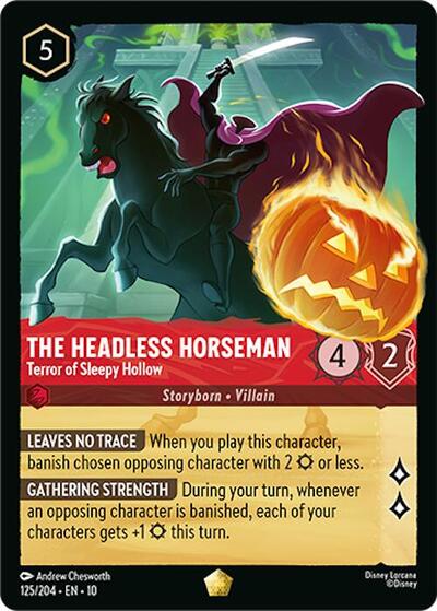 The Headless Horseman - Terror of Sleepy Hollow (Whispers in the Well)(10-125/204)(L)