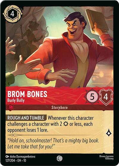 Brom Bones - Burly Bully (Whispers in the Well)(10-127/204)(C)