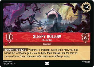 Sleepy Hollow - The Bridge (Whispers in the Well)(10-136/204)(U)
