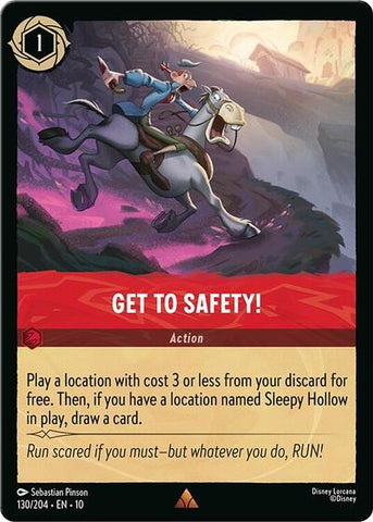 Get to Safety! (Whispers in the Well)(10-130/204)(R)