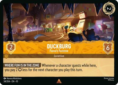 Duckburg - Funso's Funzone - Cold Foil (Whispers in the Well)(10-034/204)(R)