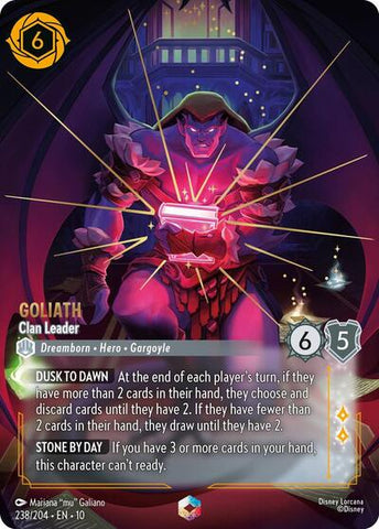 Goliath - Clan Leader (Enchanted) - Holofoil (Whispers in the Well)(10-238/204)(E)