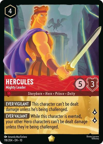 Hercules - Mighty Leader (Whispers in the Well)(10-118/204)(L)