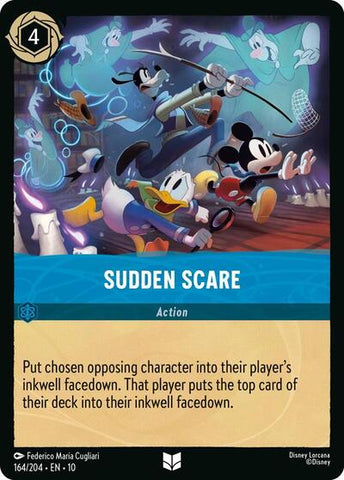 Sudden Scare - Cold Foil (Whispers in the Well)(10-164/204)(U)