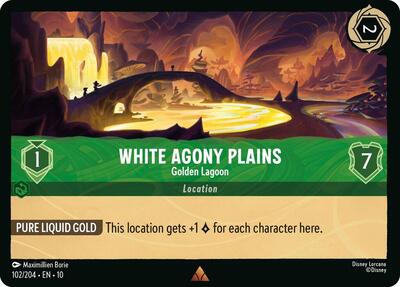 White Agony Plains - Golden Lagoon (Whispers in the Well)(10-102/204)(R)