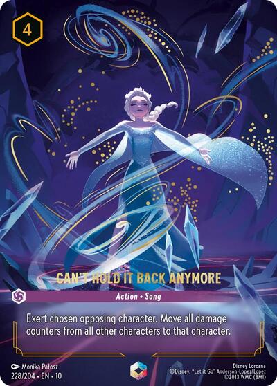 Can't Hold It Back Anymore (Enchanted) - Holofoil (Whispers in the Well)(10-228/204)(E)
