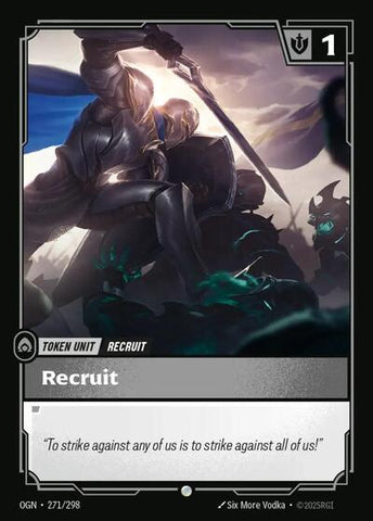 Recruit (271) // Buff (Origins)(OGN-271/298)(C)