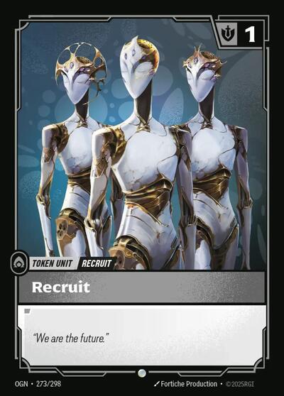 Recruit (273) // Buff (Origins)(OGN-273/298)(C)