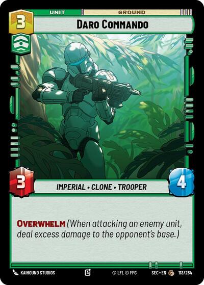 Daro Commando (Secrets of Power)(SEC-113/264)(C)