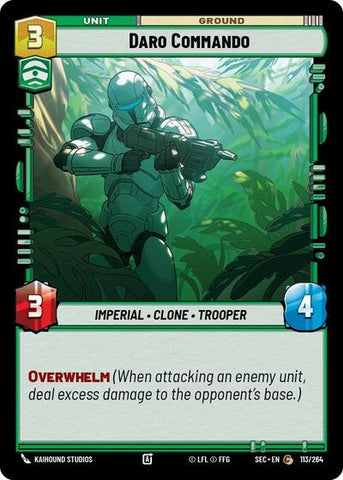 Daro Commando (Secrets of Power)(SEC-113/264)(C)