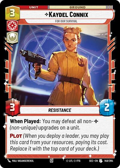 Kaydel Connix, For Our Survival (Secrets of Power)(SEC-149/264)(U)