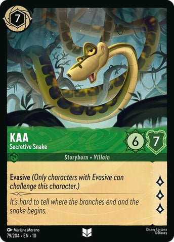 Kaa - Secretive Snake (Whispers in the Well)(10-079/204)(U)