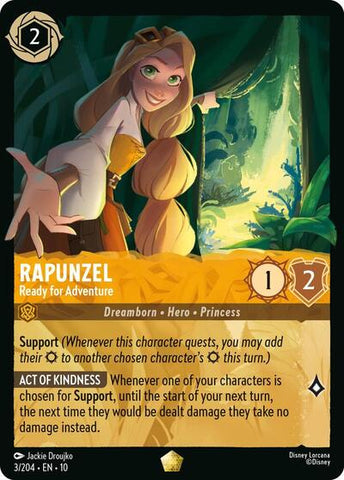 Rapunzel - Ready for Adventure - Cold Foil (Whispers in the Well)(10-003/204)(L)