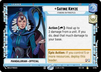 Satine Kryze, Standing on Principles (Secrets of Power)(SEC-005/264)(R)