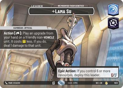Lama Su, We Modified Their Genetics (Showcase) - Foil (Secrets of Power)(SEC-1023/1167)(R)