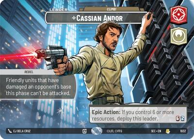 Cassian Andor, Climb! (Showcase) - Foil (Secrets of Power)(SEC-1032/1167)(R)
