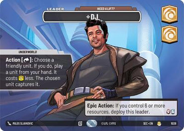 DJ, Need a Lift? (Showcase) - Foil (Secrets of Power)(SEC-1038/1167)(R)