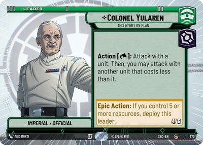 Colonel Yularen, This is Why We Plan (Hyperspace) (Secrets of Power)(SEC-0270/1167)(C)