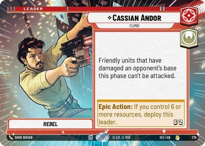 Cassian Andor, Climb! (Hyperspace) (Secrets of Power)(SEC-0276/1167)(R)