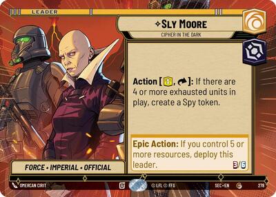 Sly Moore, Cipher in the Dark (Hyperspace) (Secrets of Power)(SEC-0278/1167)(C)
